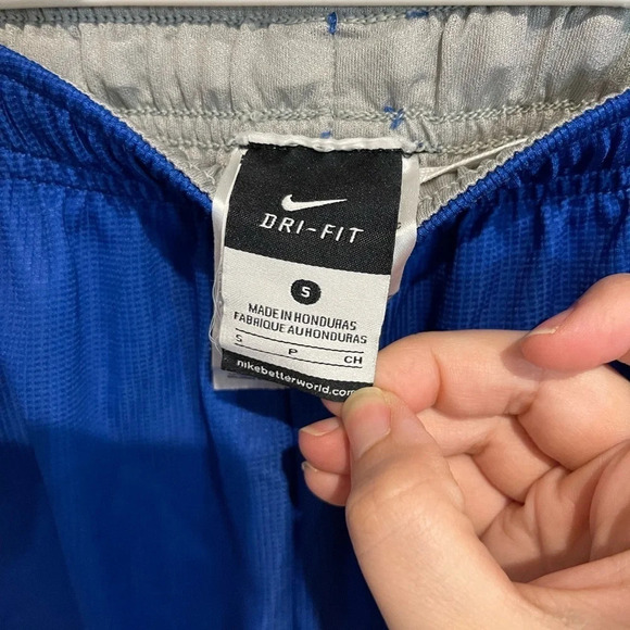 Nike‎ Dri-Fit Size Small Blue Women Athletic Shorts - Picture 3 of 5